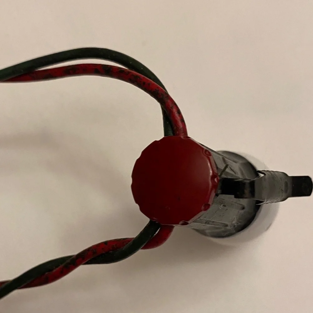 Vintage String of Seven C-7 Christmas Lights by Paramount - works